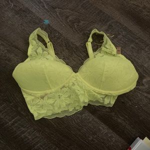 Brand new yellow lace bra